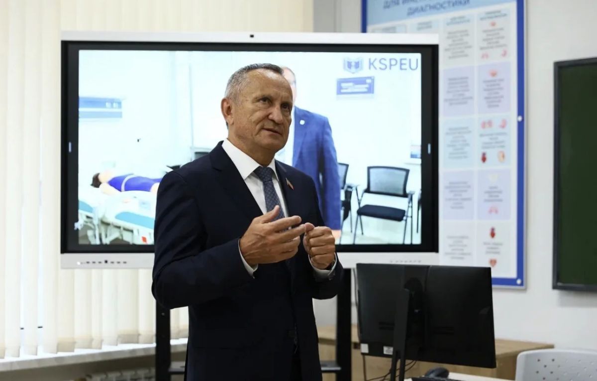 Сегодня в Казанском государственном энергетическом университете состоялось знаковое событие — торжественное открытие специализированной аудитории Сегодня в Казанском государственном энергетическом университете состоялось знаковое событие — торжественное открытие специализированной аудитории