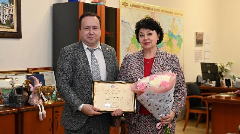 Лилия Маврина встретилась с Эдуардом Вафиным