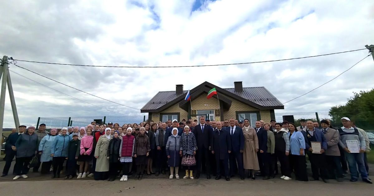 Новое здание сельского исполкома открылось в Рыбно-Слободском районе РТ Новое здание сельского исполкома открылось в Рыбно-Слободском районе РТ