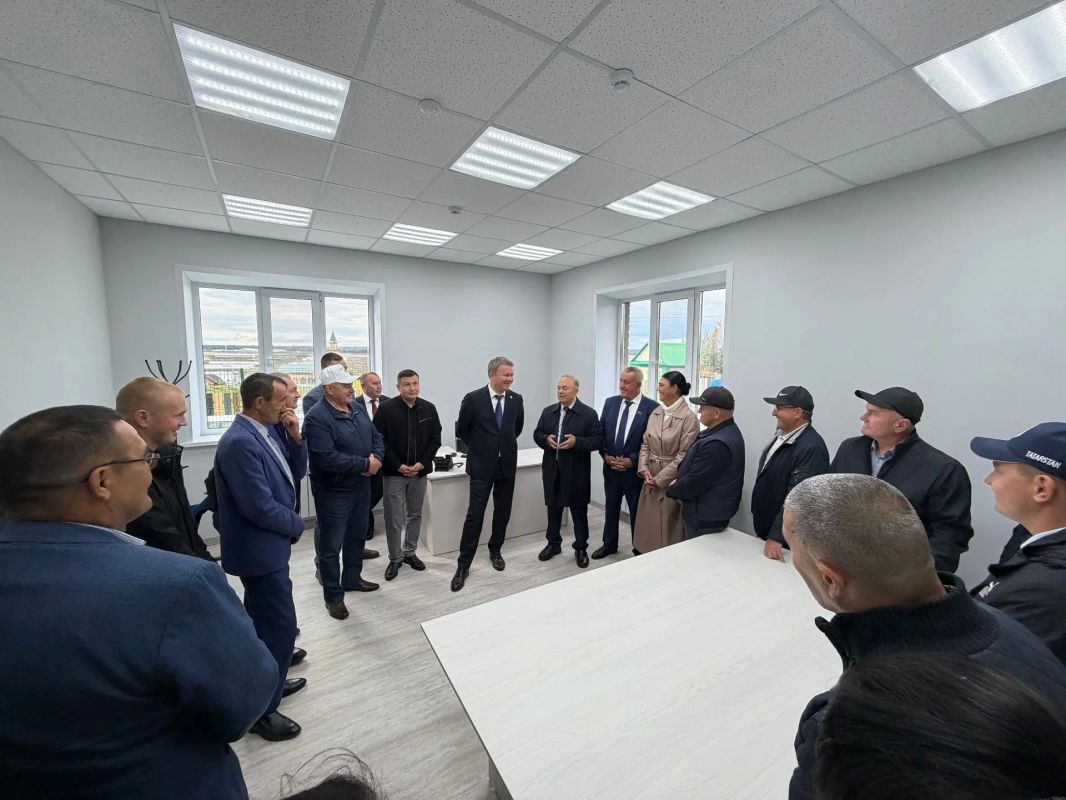 Новое здание сельского исполкома открылось в Рыбно-Слободском районе РТ Новое здание сельского исполкома открылось в Рыбно-Слободском районе РТ