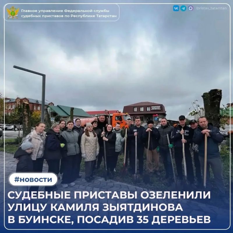 Отложили папки с исполнительными документами - взяли в руки лопаты! Судебные приставы отделения по Буинскому, Апастовскому и Кайбицкому районам вместе с коллегами из Буинского межрайонного следственного отдела и Буинской...