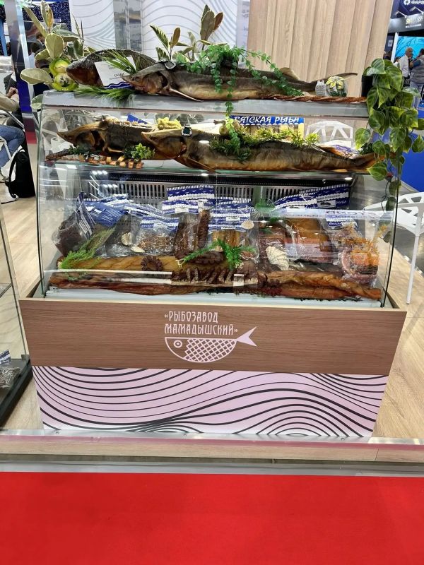 От рыбных деликатесов до подводных дронов: Татарстан представил свою продукцию и технологии в Санкт-Петербурге От рыбных деликатесов до подводных дронов: Татарстан представил свою продукцию и технологии в Санкт-Петербурге
