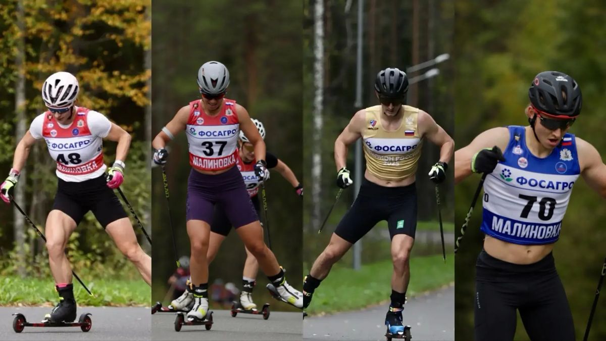 Четыре медали Татарстана на чемпионате России по лыжероллерам!
