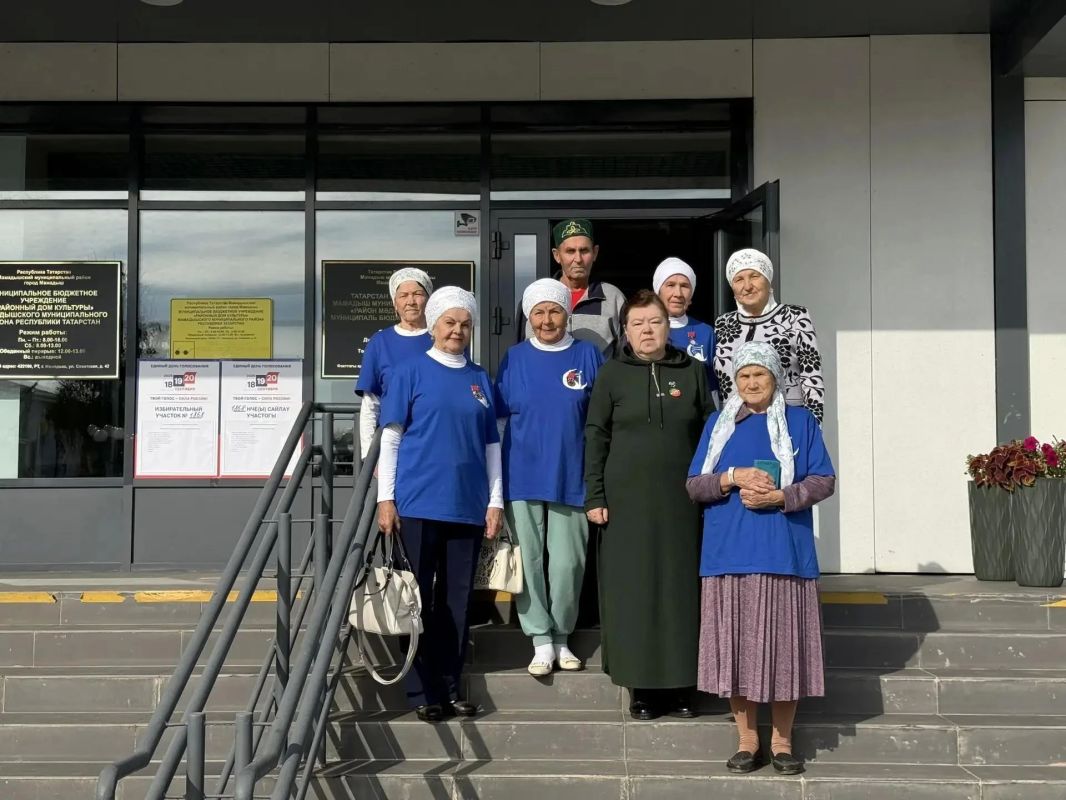 Татарстанцы активно голосуют за будущее нашей страны и республики Татарстанцы активно голосуют за будущее нашей страны и республики
