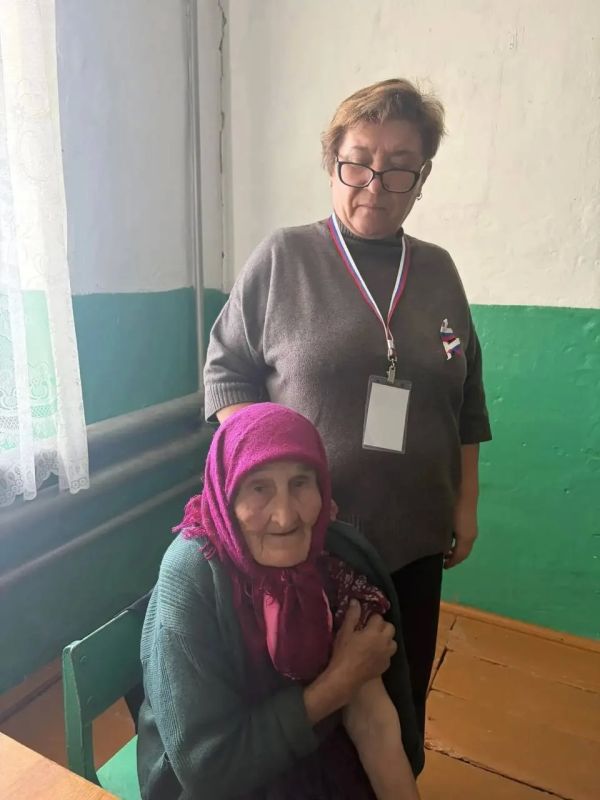От гриппа привилась одна из самых пожилых избирателей в Татарстане