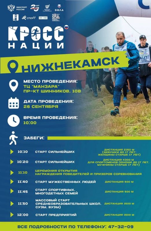 «Кросс нации» — бегут все!