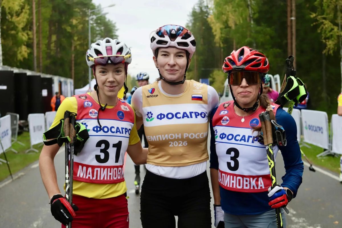 Три медали Татарстана в масс-старте на чемпионате России по лыжероллерам!