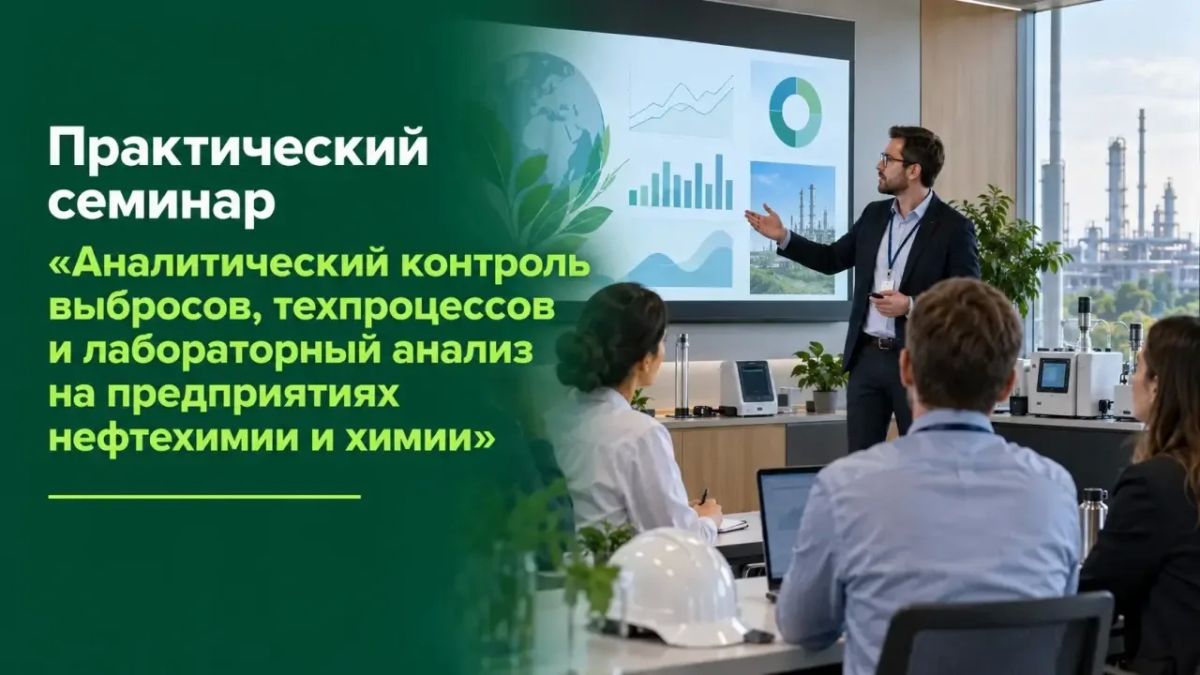 Приглашаем специалистов нефтехимической отрасли на семинар по экологическому контролю!