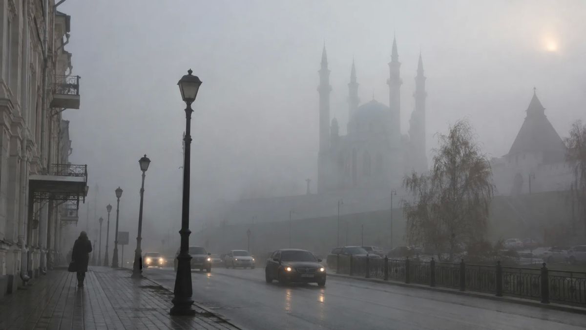 В Татарстане ночью и утром местами опустится туман