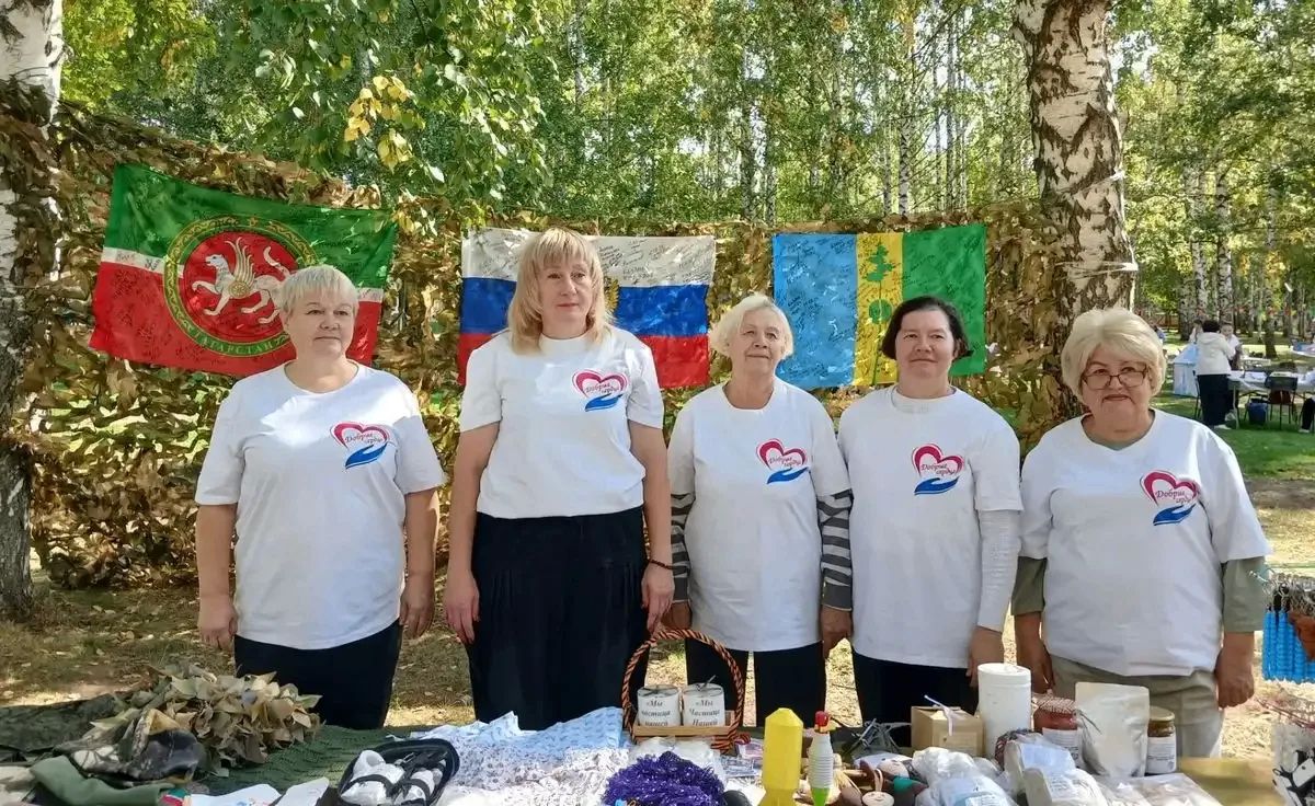 Пункту сбора гуманитарной помощи «Добрые сердца» в Нижнекамске исполнилось четыре года