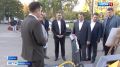 Готовят роботов с осени - сегодня в Казани представили спецтехнику для содержания тротуаров и пешеходных зон