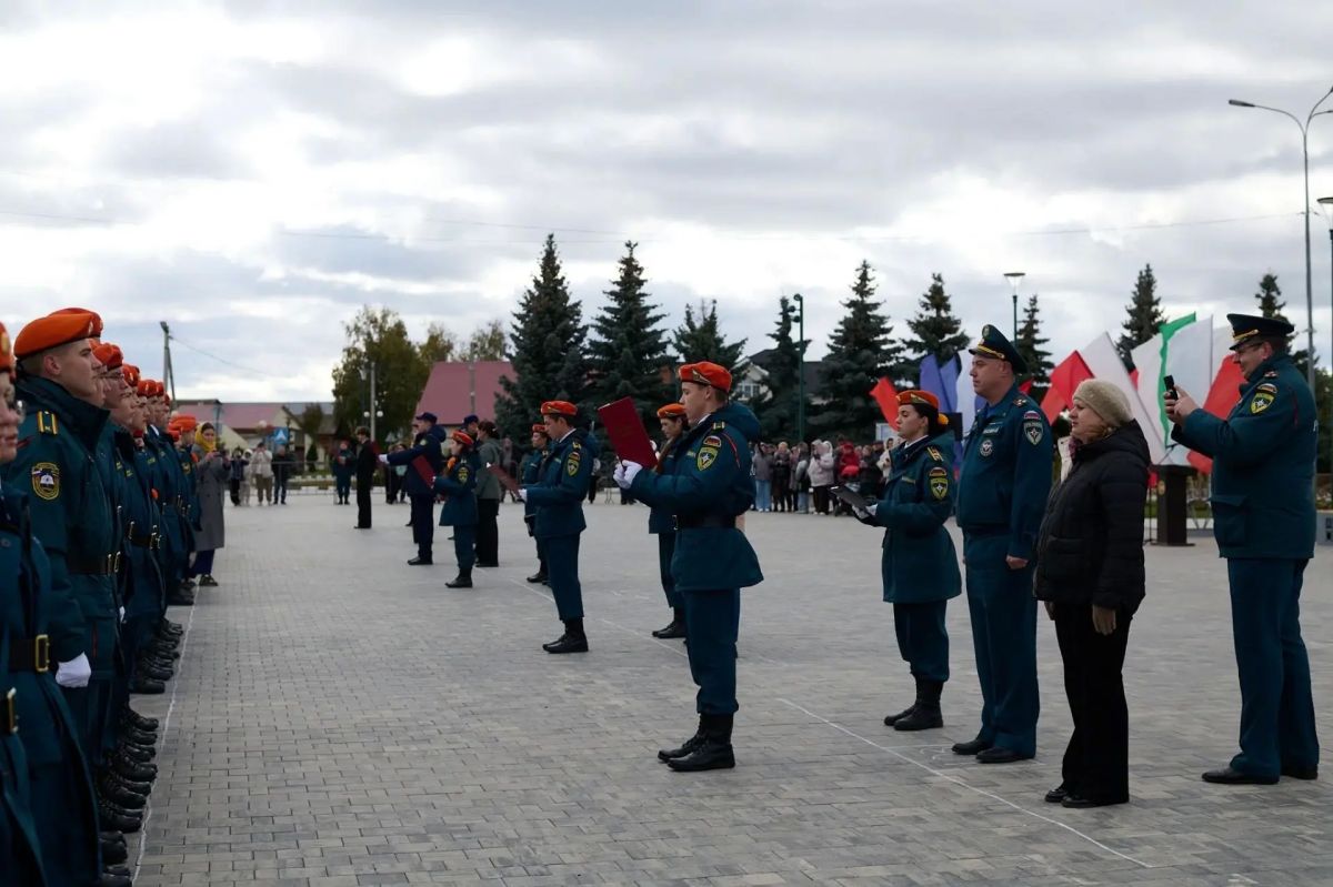 Верность призванию: день торжественной клятвы в Тетюшском колледже гражданской защиты Верность призванию: день торжественной клятвы в Тетюшском колледже гражданской защиты