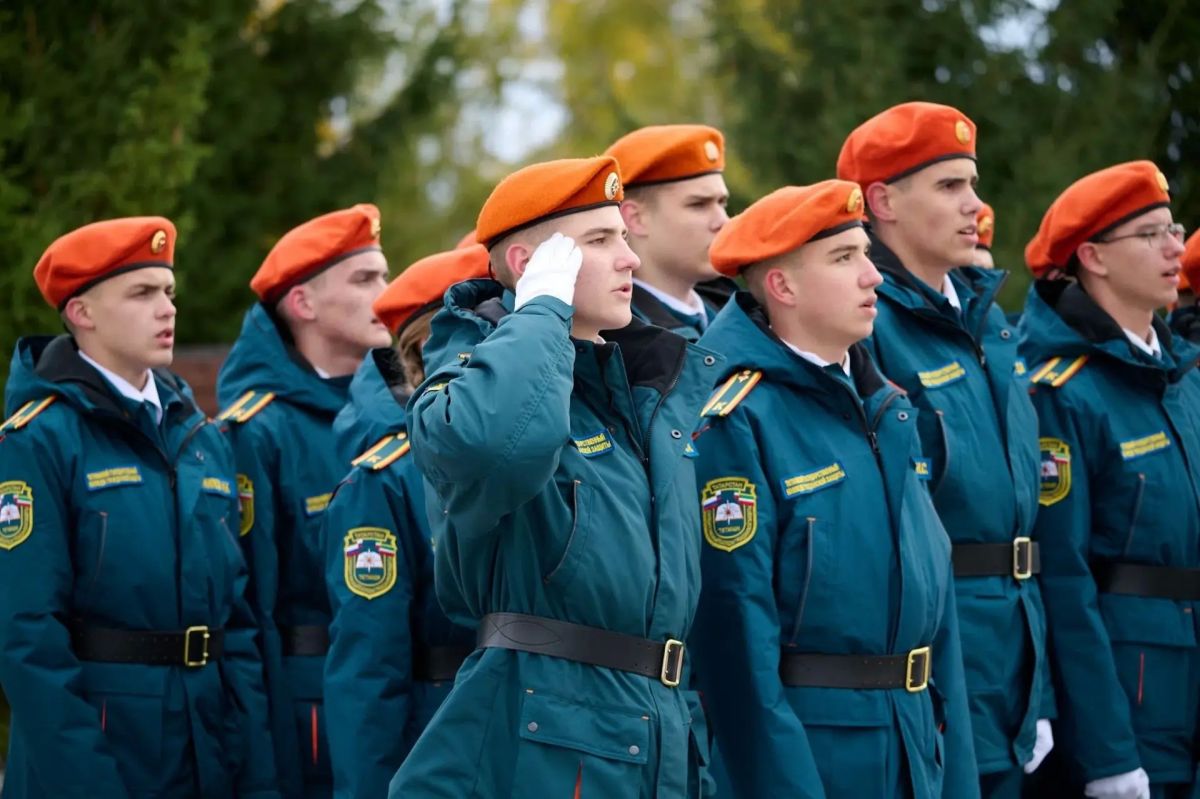 Верность призванию: день торжественной клятвы в Тетюшском колледже гражданской защиты