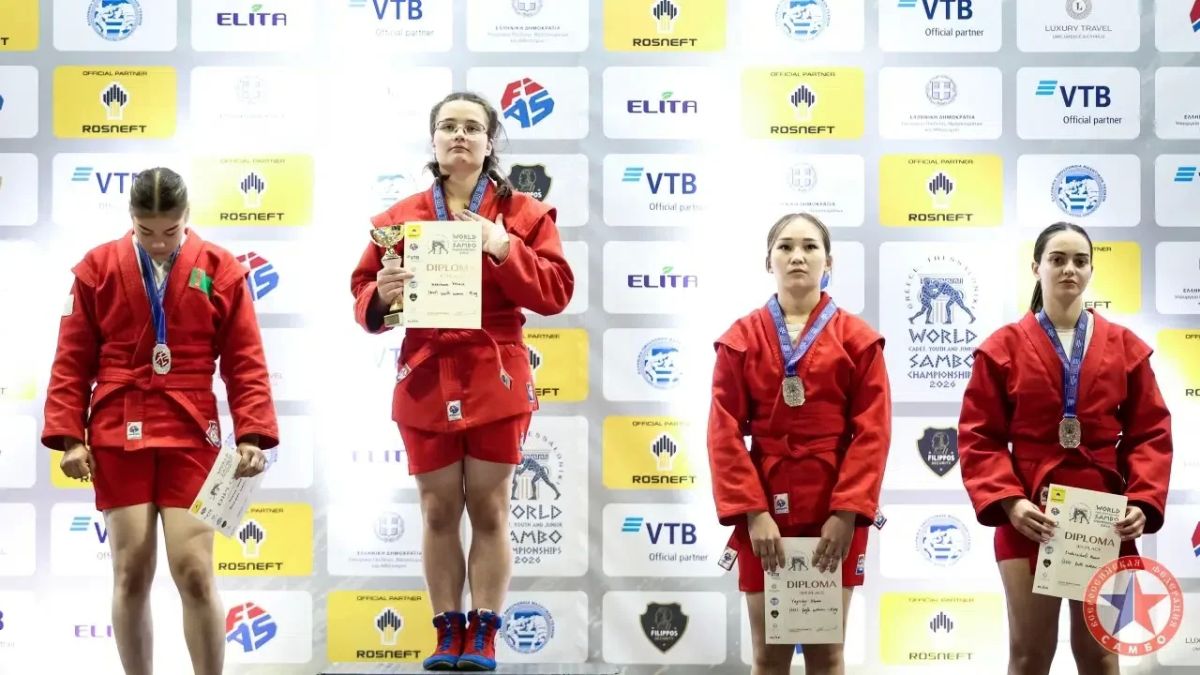 Татарстанская самбистка покорила первенство мира