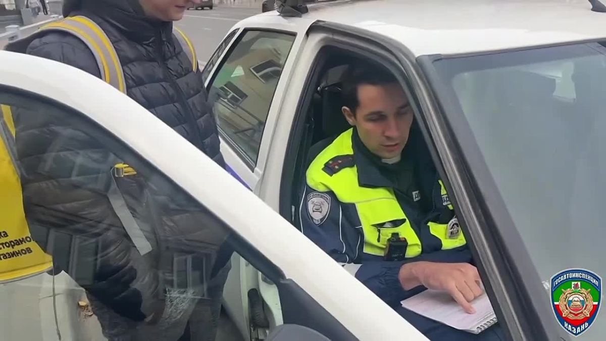 В Казани за время рейда выявили более 180 нарушений ПДД