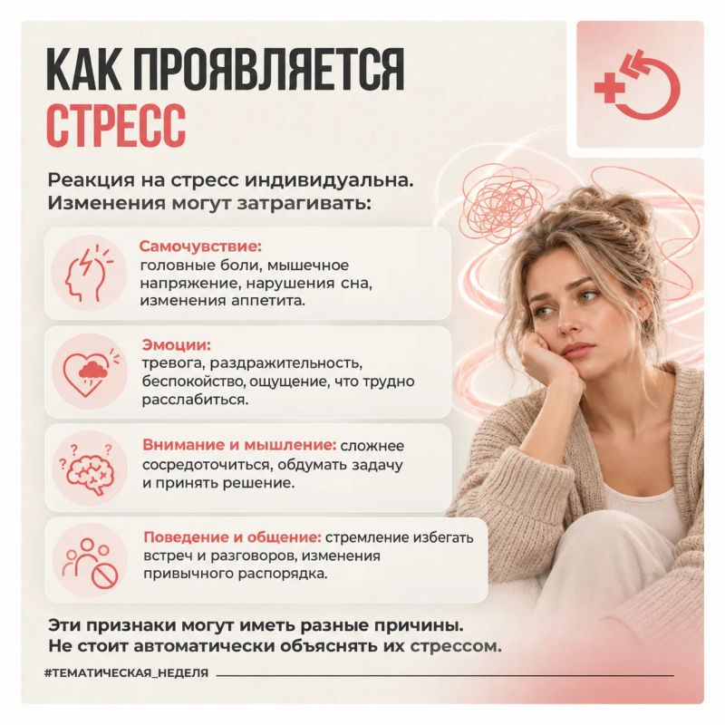 Иногда первым сигналом стресса становится вовсе не тревога Иногда первым сигналом стресса становится вовсе не тревога