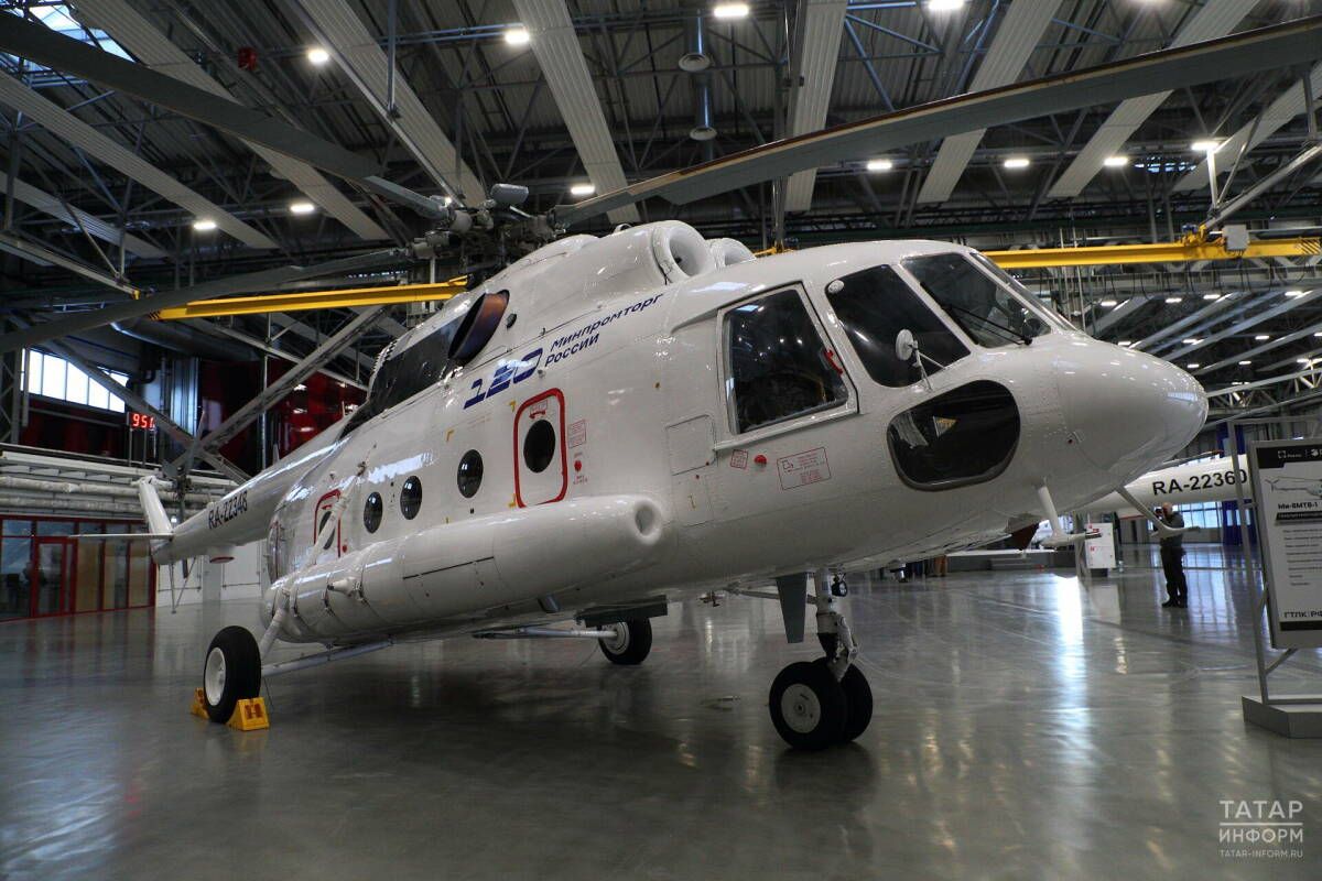 Казанский вертолётный завод поставит регионам 72 Ми-8МТВ-1