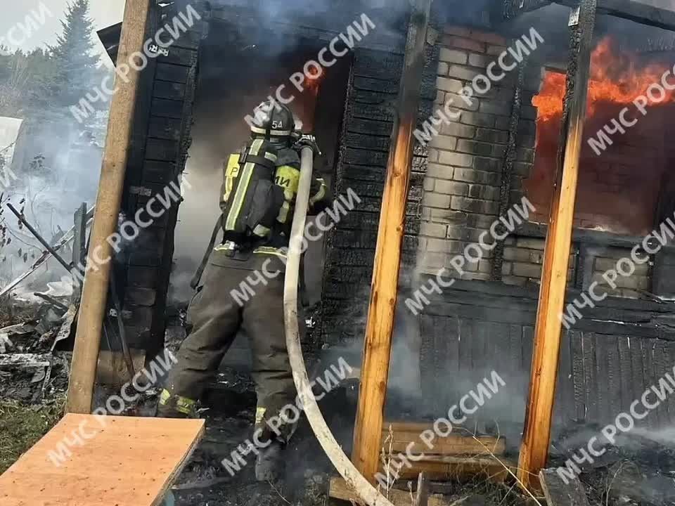 На пожаре в Тукаевском районе пострадала женщина