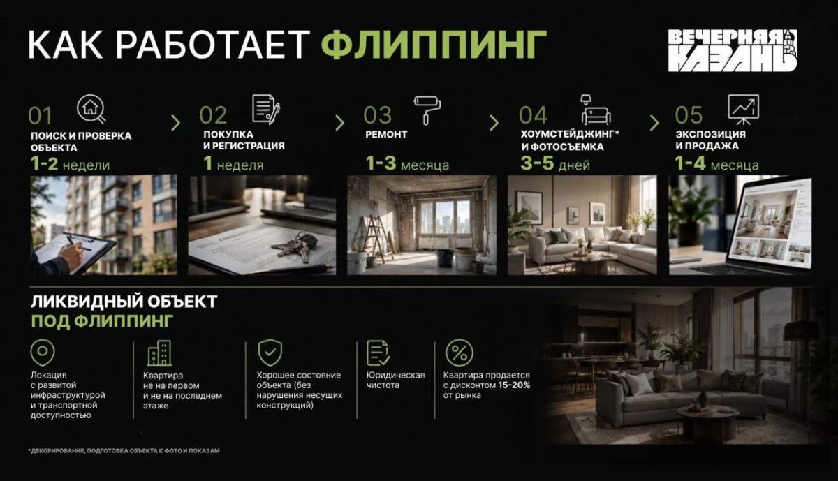 Флиппинг обгоняет вклады по доходности, но остается нишевым бизнесом Флиппинг обгоняет вклады по доходности, но остается нишевым бизнесом