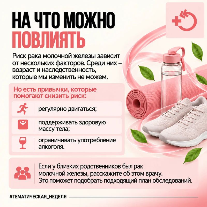 Хорошее самочувствие — не повод откладывать профилактическое обследование: ранние изменения в молочной железе часто нельзя увидеть или почувствовать Хорошее самочувствие — не повод откладывать профилактическое обследование: ранние изменения в молочной железе часто нельзя увидеть или почувствовать