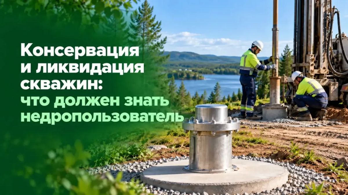 Неиспользуемая водозаборная скважина: что обязан сделать недропользователь