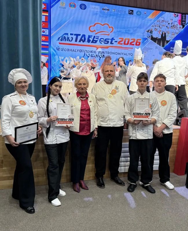 Гран-при VII Международного гастрономического фестиваля ASTAUFEST-2026 — у Международного колледжа сервиса!