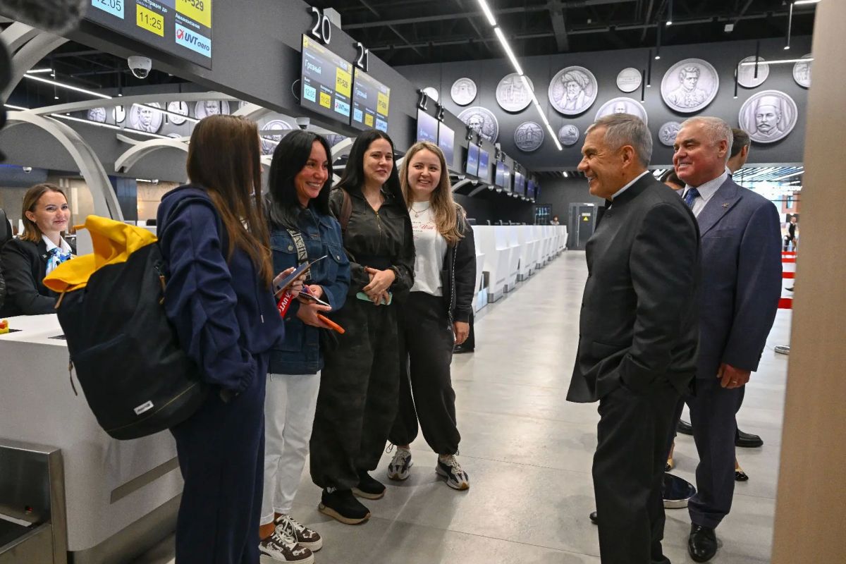 В аэропорту Казани в тестовом режиме открыли новый терминал В аэропорту Казани в тестовом режиме открыли новый терминал