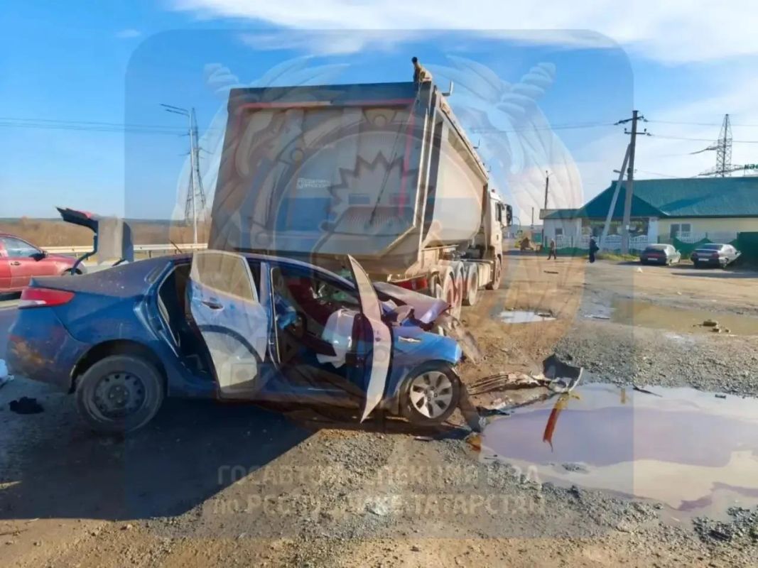 Смертельная авария произошла в Елабужском районе Смертельная авария произошла в Елабужском районе