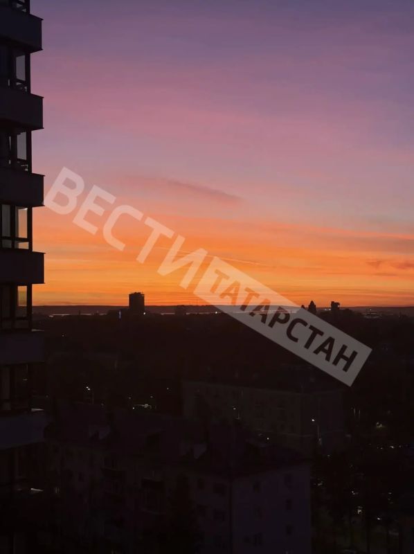 Невероятно красивый закат сегодня в Казани! Невероятно красивый закат сегодня в Казани!