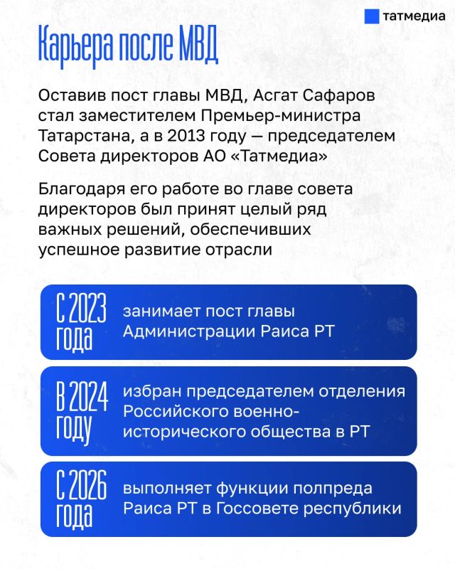Отправил за решетку 700 участников ОПГ: о вкладе Сафарова в жизнь Татарстана Отправил за решетку 700 участников ОПГ: о вкладе Сафарова в жизнь Татарстана