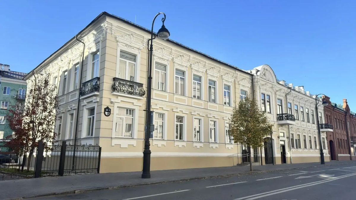 В Казани завершается реставрация комплекса исторических зданий на Островского В Казани завершается реставрация комплекса исторических зданий на Островского