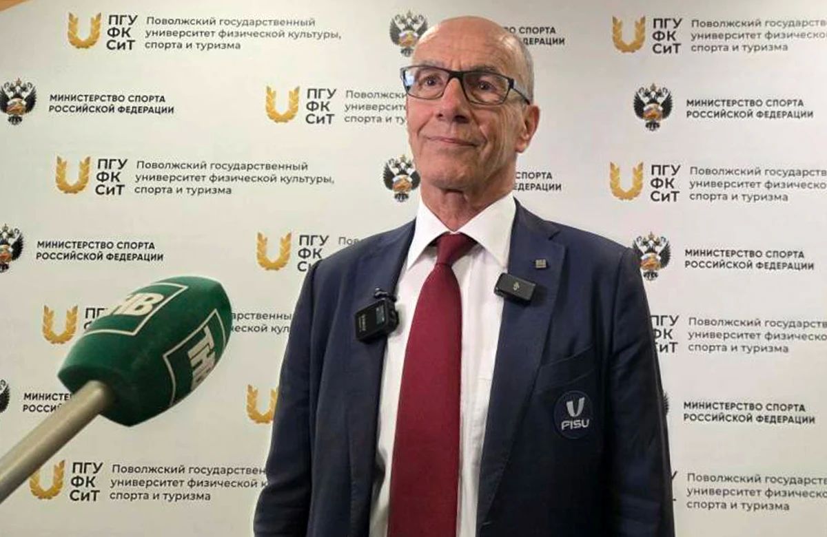 Президент FISU рассказал, когда Казань сможет принять международные турниры