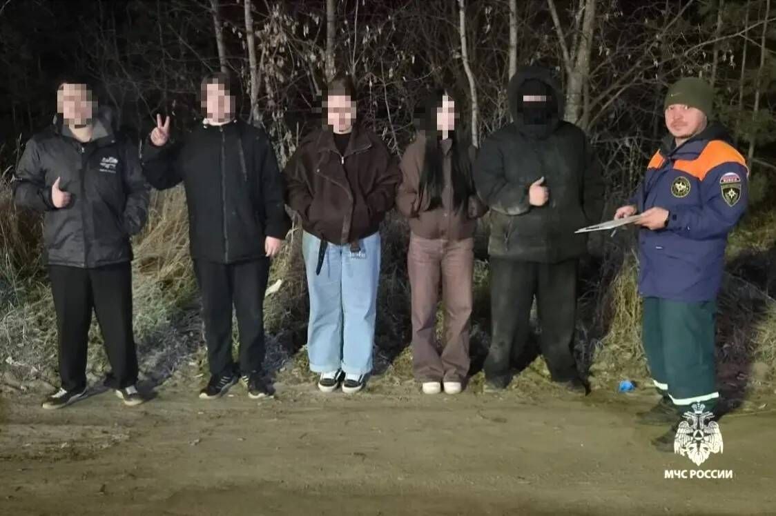В Тукаевском районе спасатели вывели из леса пятерых заблудившихся