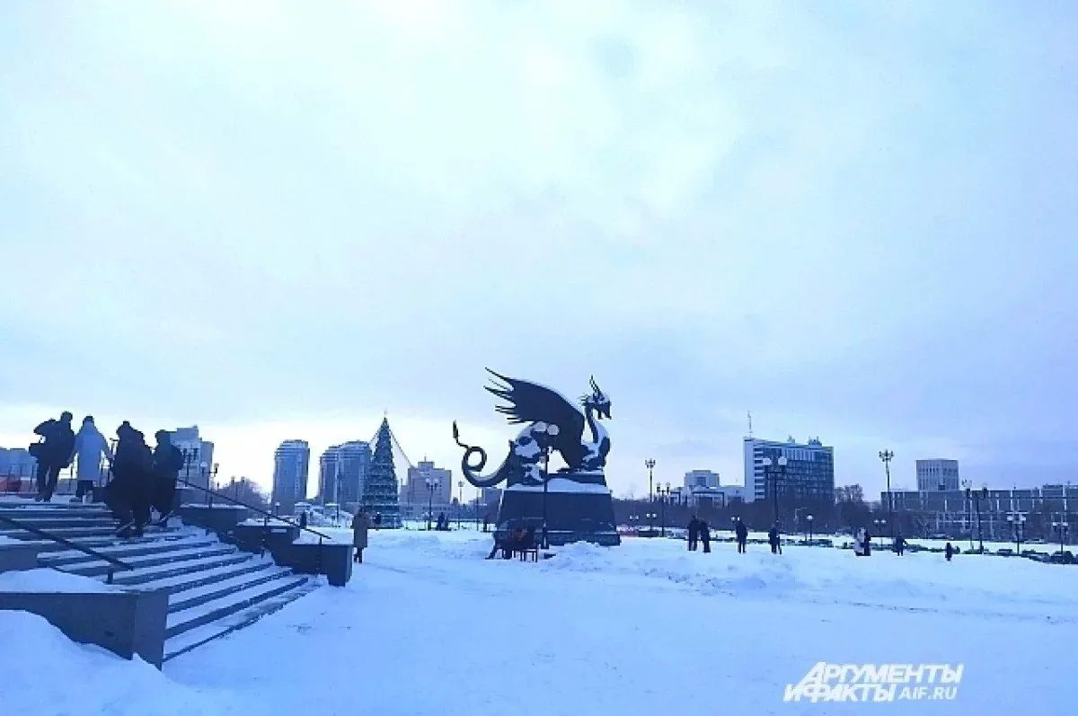 Казань потратит 18,2 млн на новогоднее оформление у Чаши