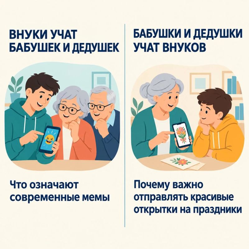 Сегодня в Россию отмечают День бабушек и дедушек. Это отличный повод вспомнить, как много поколения могут дать друг другу Сегодня в Россию отмечают День бабушек и дедушек. Это отличный повод вспомнить, как много поколения могут дать друг другу