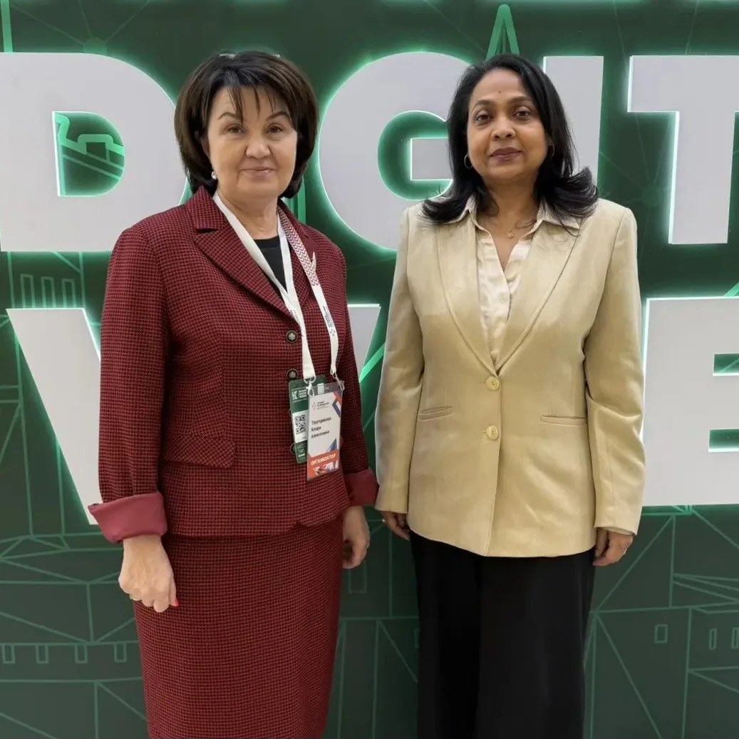 В рамках Международного форума Kazan Digital Week состоялась рабочая встреча исполняющей обязанности министра труда, занятости и социальной защиты Республики Татарстан Клары Тазетдиновой с чрезвычайным и полномочным послом...