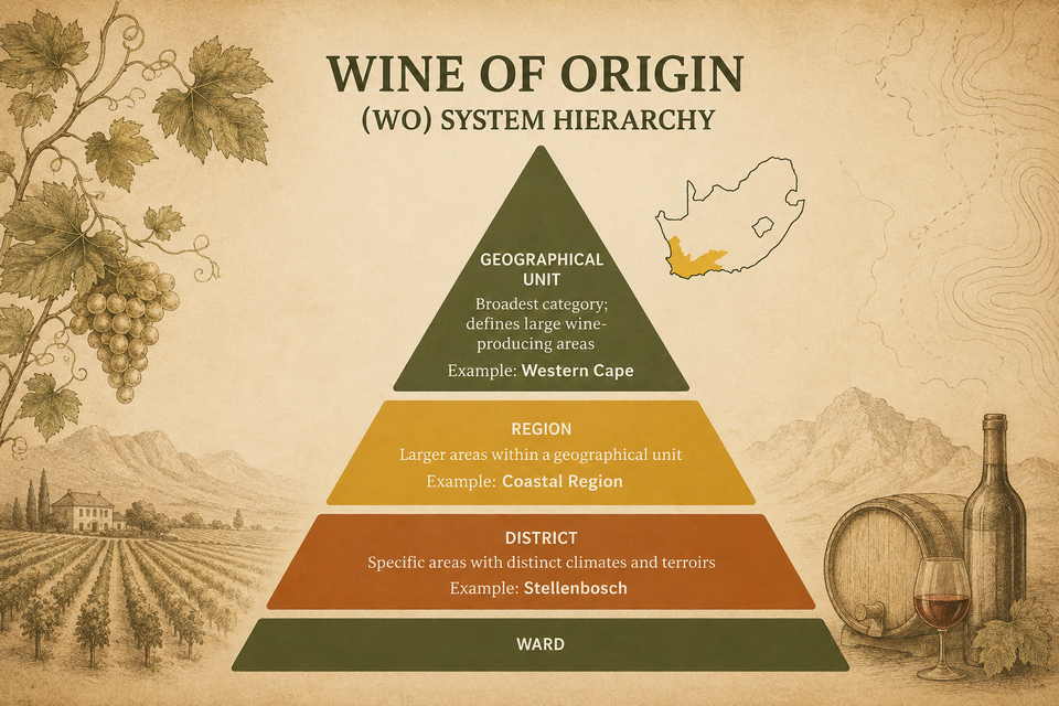 От винного избытка к контролю происхождения: как ЮАР создала систему Wine of Origin